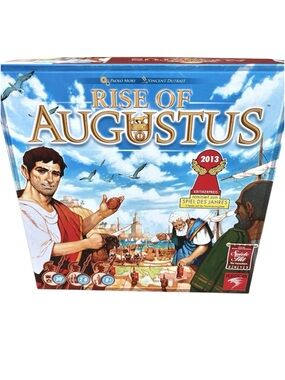 Rise of Augustus Board Game Paolo Mouri Tactical Strategy 100% Complete